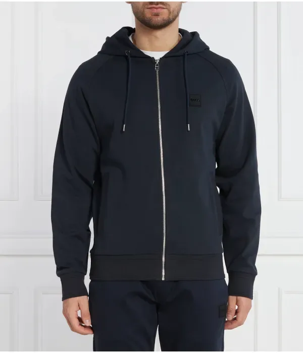 Толстовка Steele 85 regular fit Boss, темно-синий