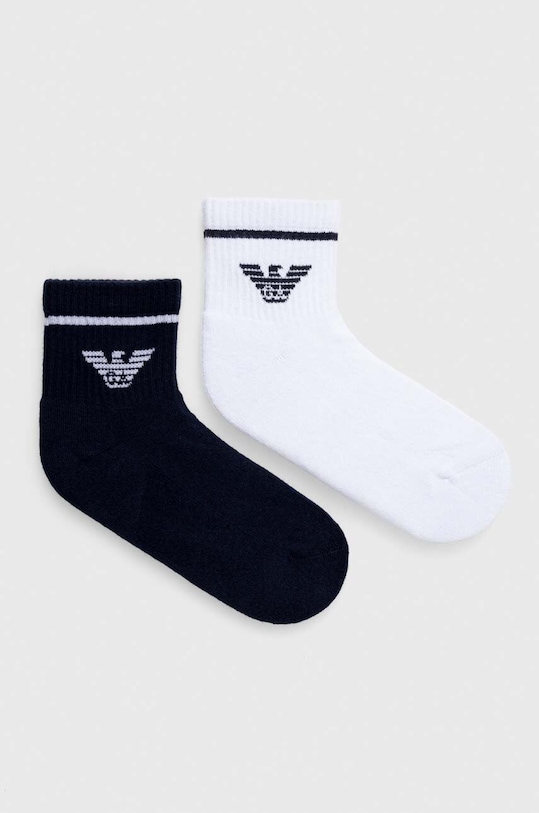 

Носки 2 пары Emporio Armani, темно-синий