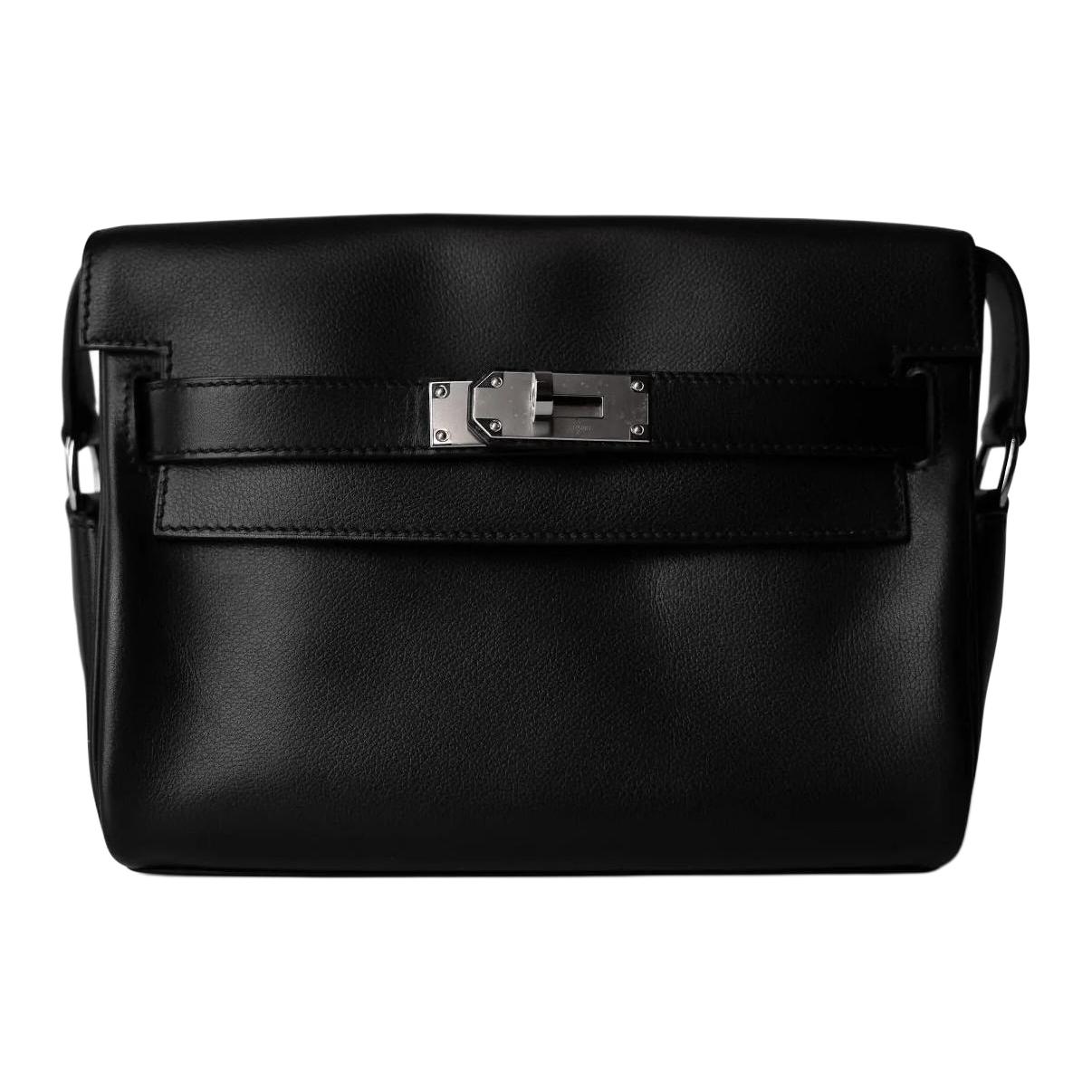 

HERMES Сумка Kelly Evergrain Calfskin Kelly, сумка-мессенджер, наплечная сумка Trumpets женская 89 Noir Black