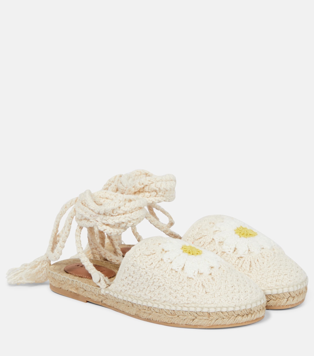 Эспадрильи крючком Daisy Alanui, Panna