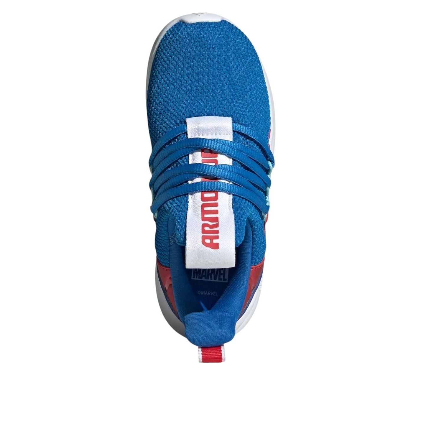 (PS) Adidas x Marvel Captain America Lite Racer Adapt 7.0 'Bright Royal Cloud White Ruby' — фото 3