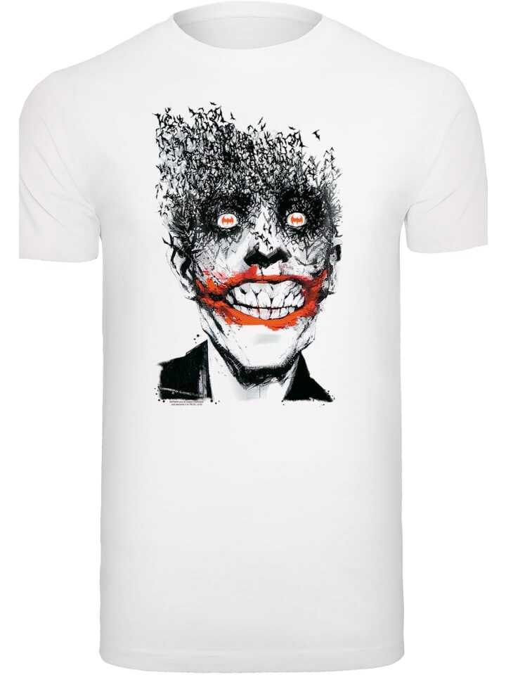

Футболка F4NT4STIC Batman The Joker Bats, белый