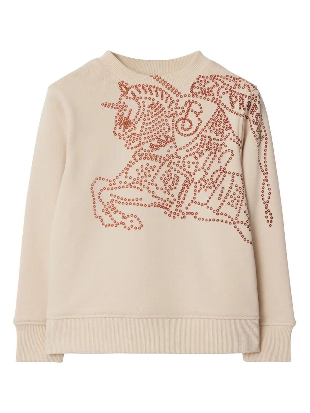 

Толстовка с логотипом BURBERRY KIDS, нейтральный