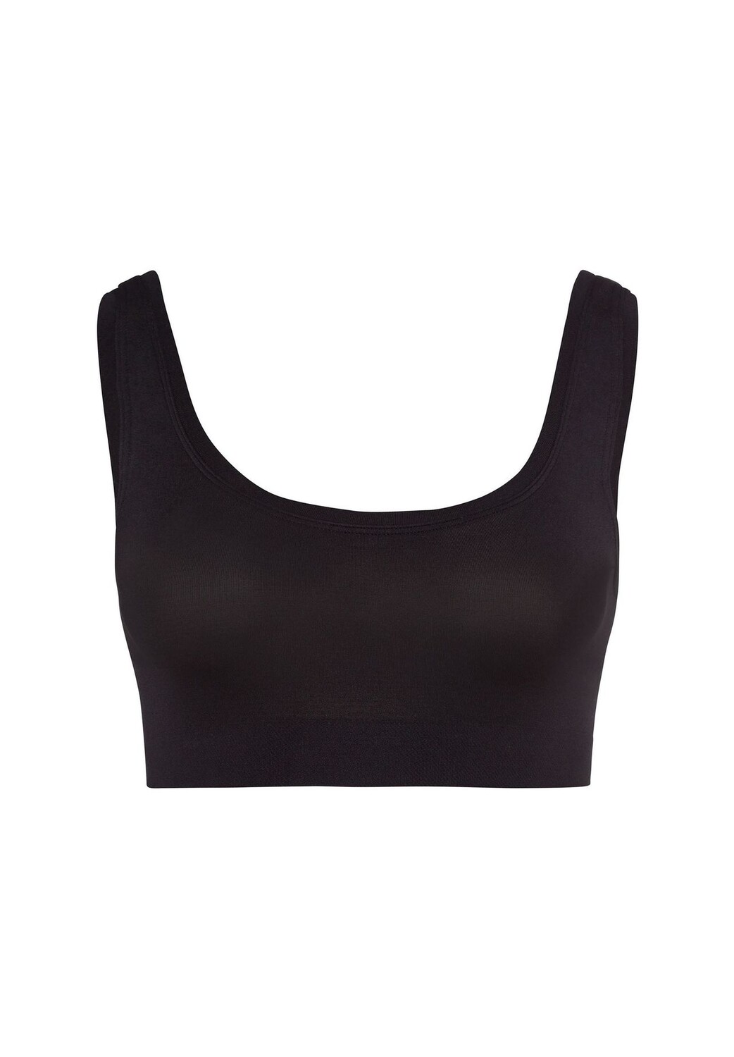 

Ощущение прикосновения к бюстье HANRO, цвет Black Damen