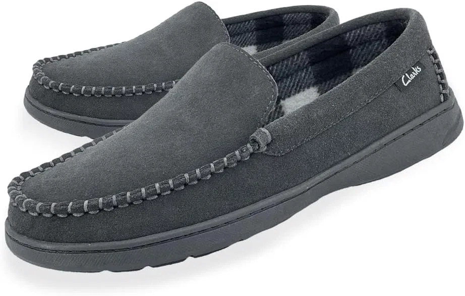 Мокасины мужские Clarks, серый