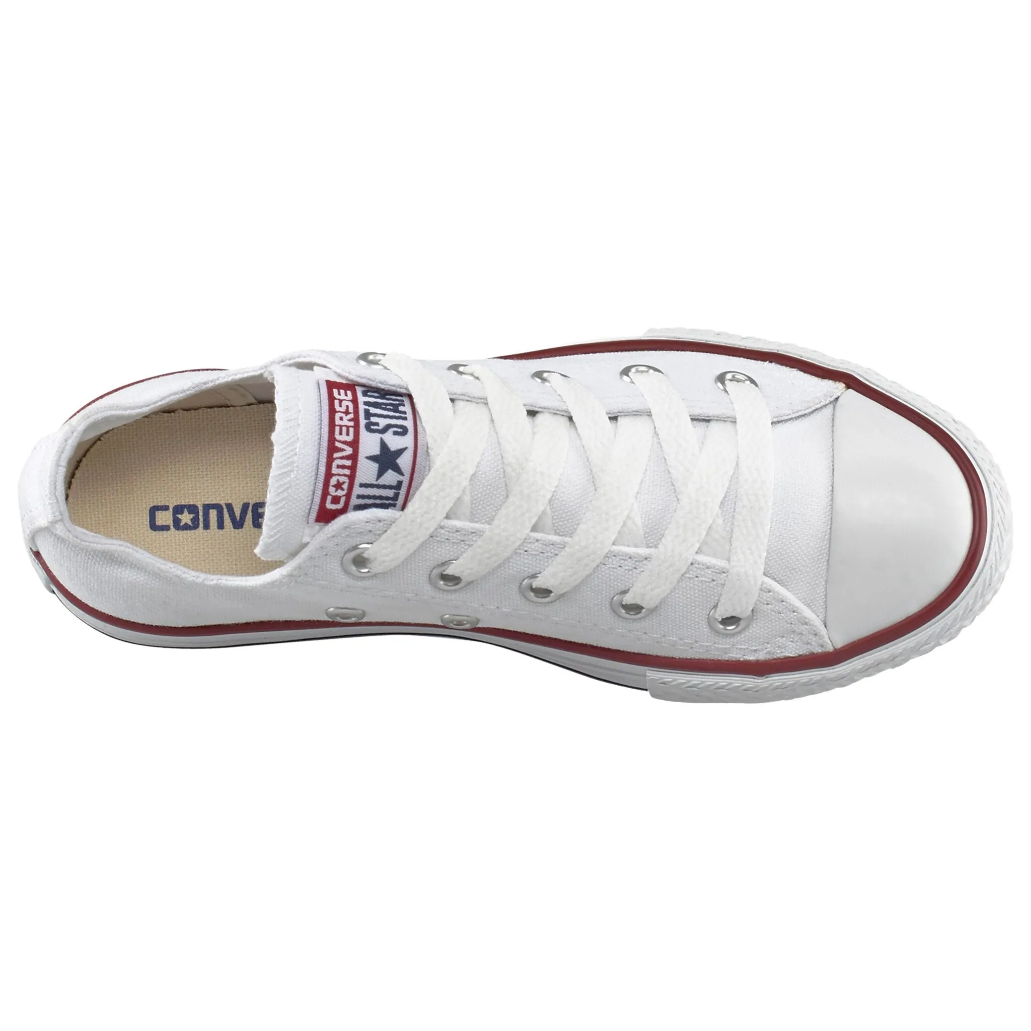 Кроссовки Converse "Chuck Taylor All Star Ox", детские, белый — фото 4