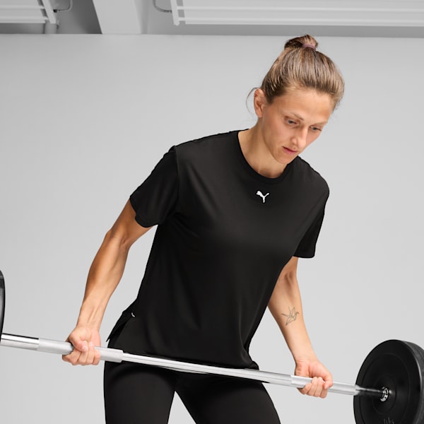 

Женская тренировочная футболка Cloudspun Puma, черный