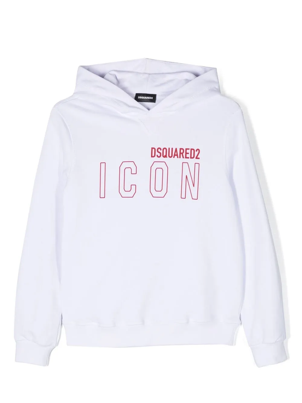 

Худи Icon с логотипом DSQUARED2 KIDS, белый