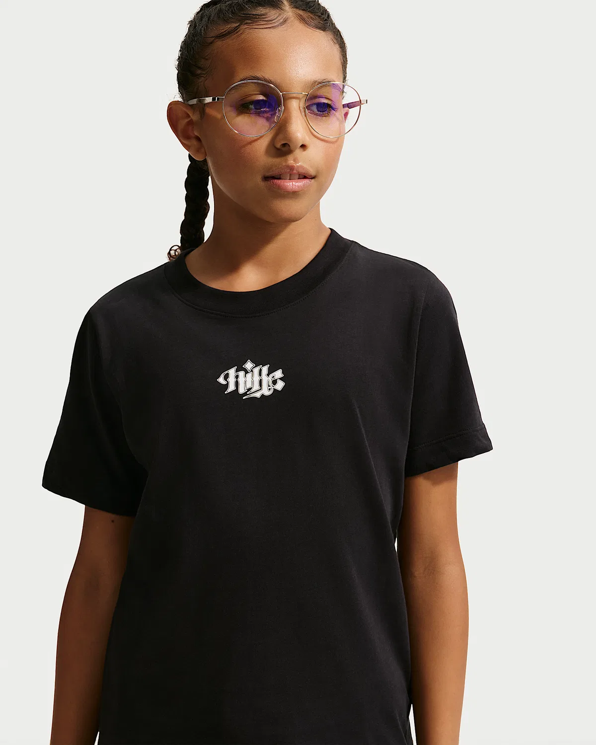 Детская футболка Nike Sportswear, Black — фото 2