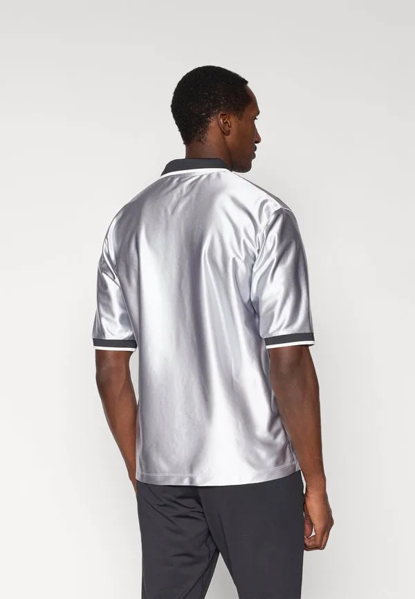 Энергетическая спортивная футболка Nike Performance, Silver-Coloured/Black — фото 3