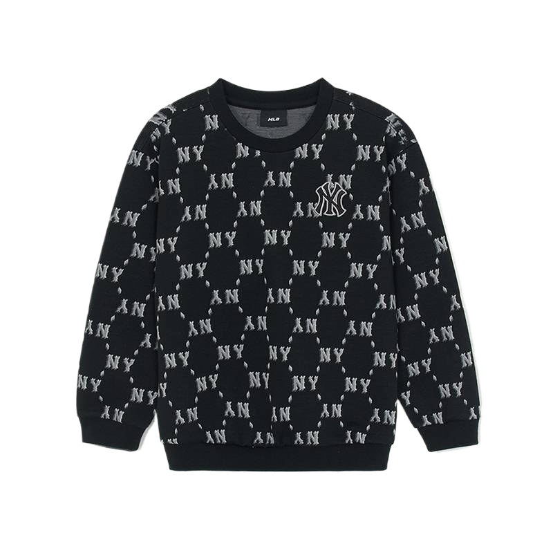 Свитшот New York Yankees FW25 детский MLB KIDS, черный