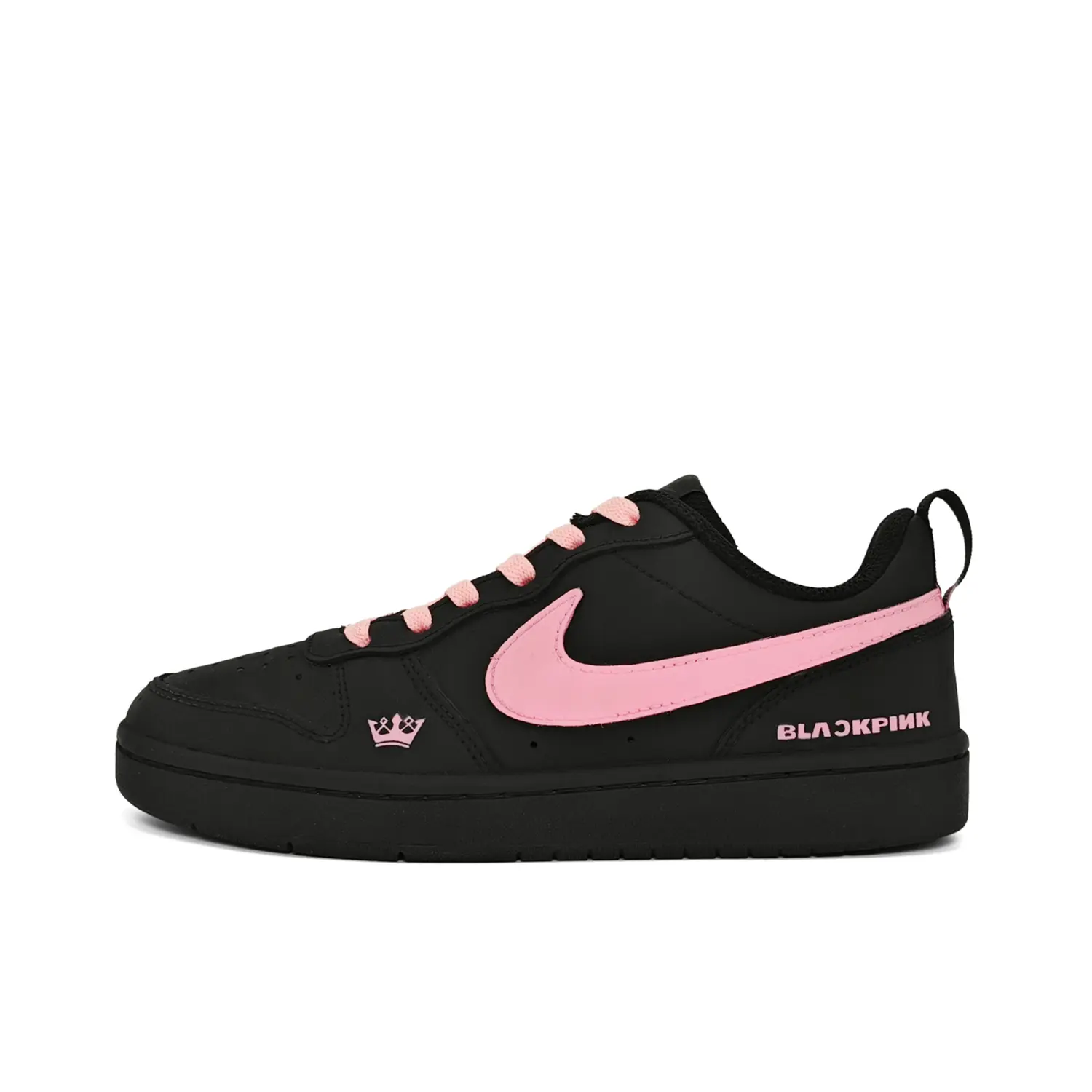 

Кроссовки Nike Court Borough Kids' Skateboarding Shoes Grade School, черный
