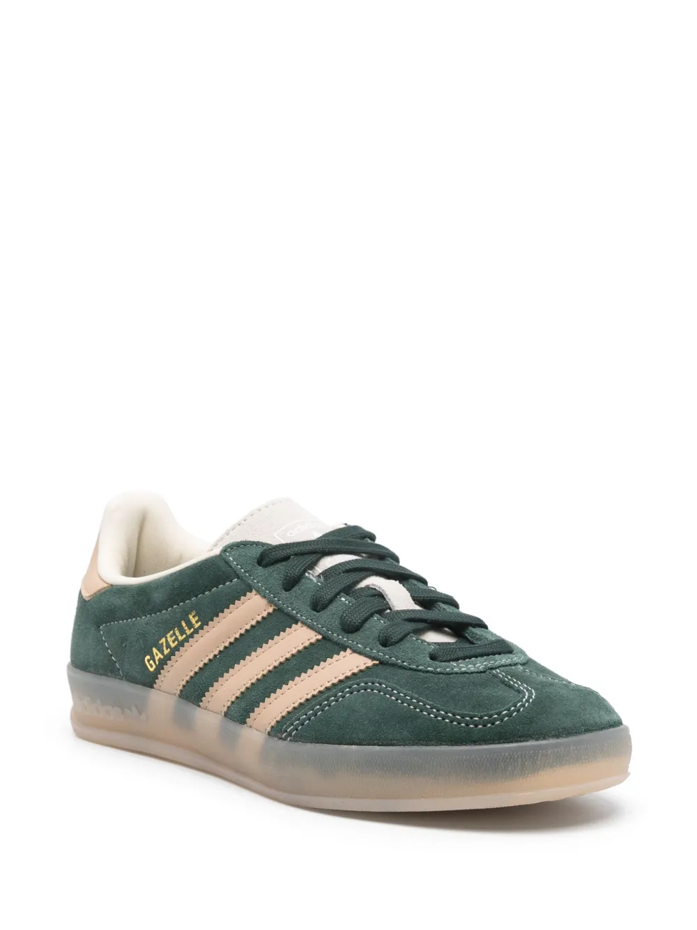 Кроссовки Gazelle Indoor adidas, зеленый — фото 2