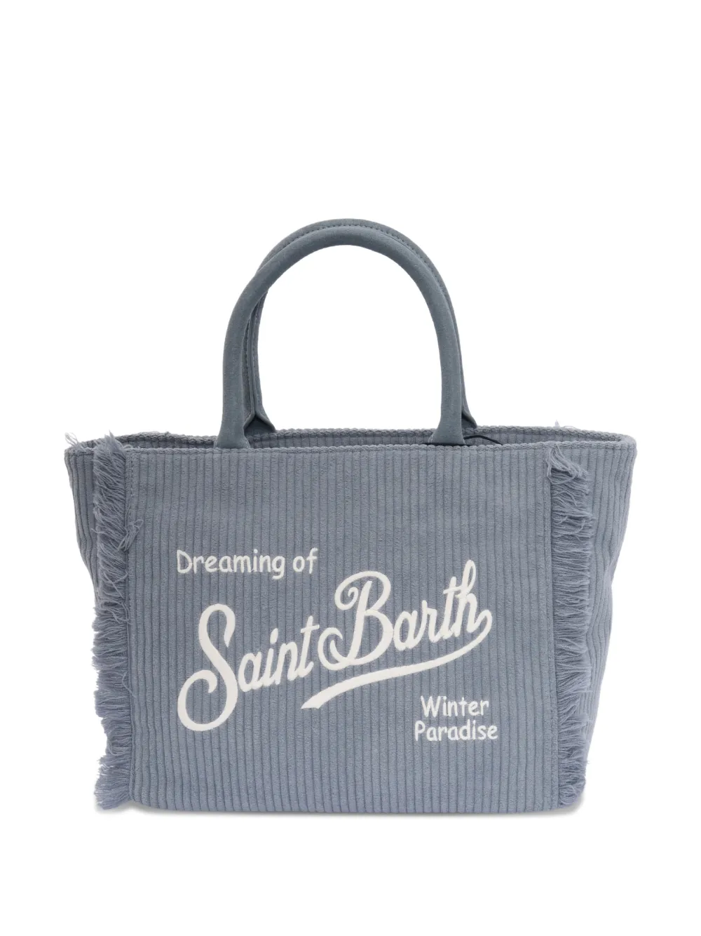 

Сумка-тоут Colette с бахромой Mc2 Saint Barth Kids, синий