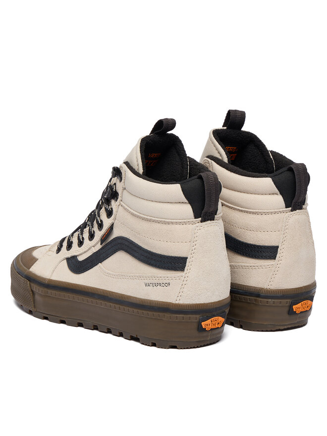Тканевые кеды MTE Sk8-Hi Waterproof Insulated VN000DAQZO21 Vans, бежевый — фото 3