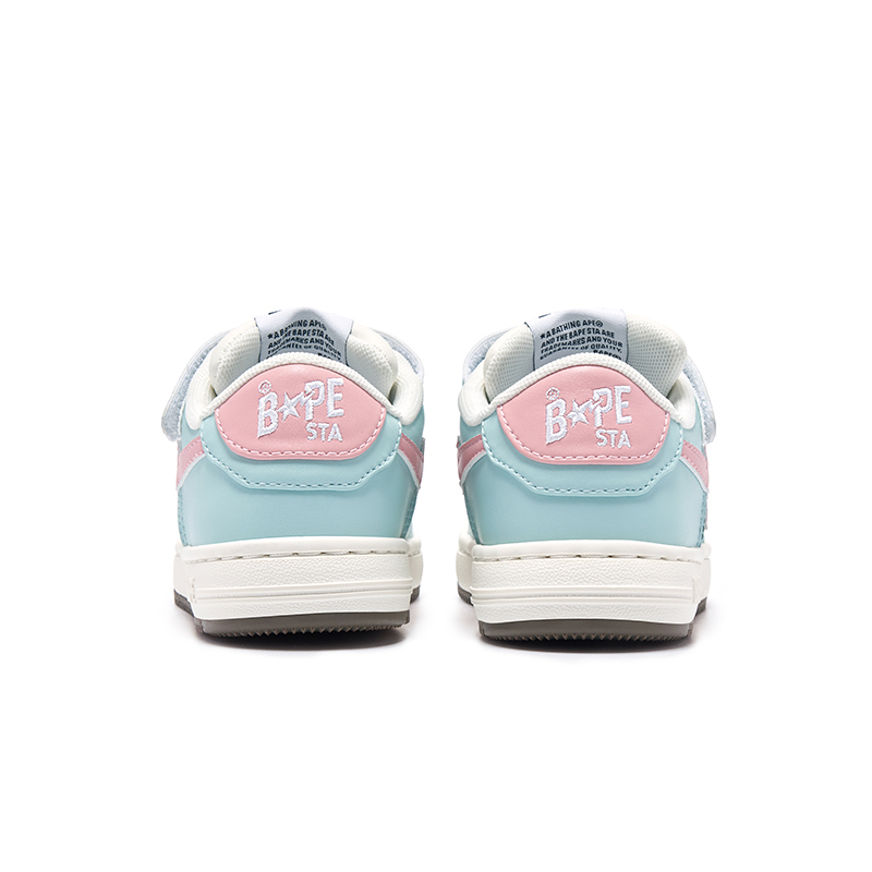 Детские повседневные кроссовки Bape STA для детей от 3 до 7 лет A BATHING APE, коричневый BGZ — фото 4