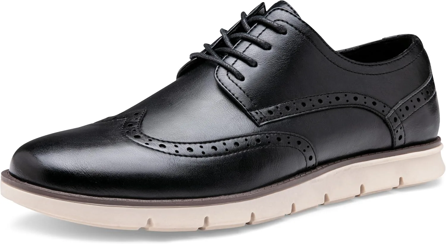 

Туфли Jousen Mens Casual Shoes Simple Comfortable Casual Dress Shoes for Men, черный