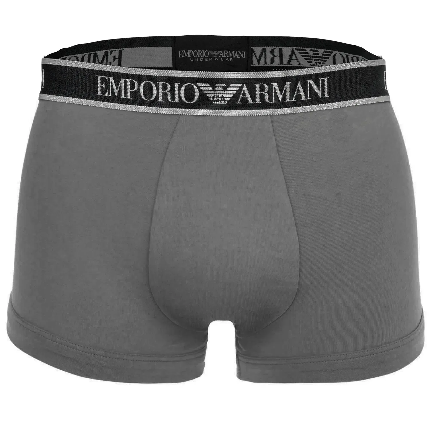 Боксеры 3 штуки, Emporio Armani, черный/серый — фото 2