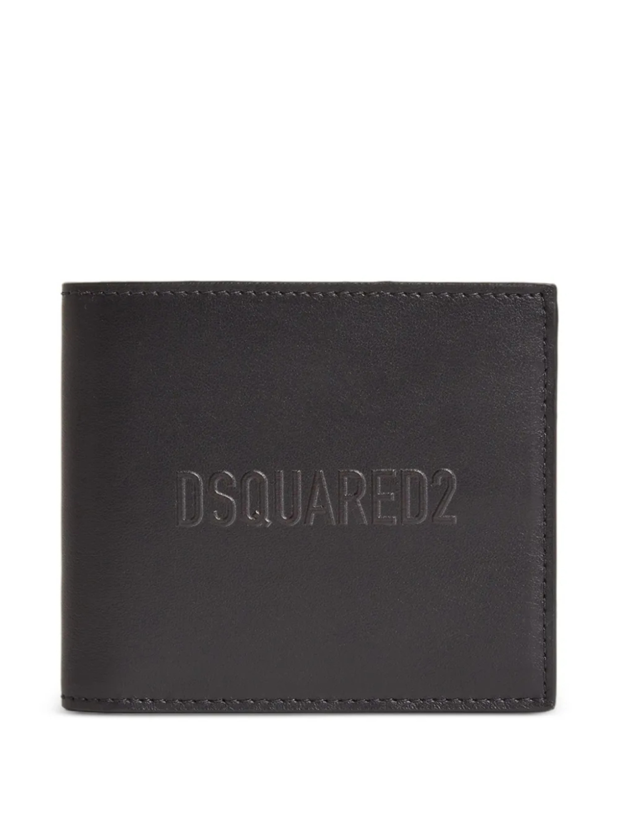 

DSQUARED2 кошелек с тисненым логотипом, черный