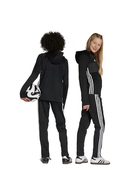 Спортивные штаны из футера Adidas Performance, черный — фото 2