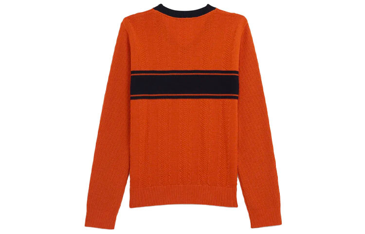 Adidas X Wales Bonner Knit Long-Sleeve «Orange» Adidas Originals, оранжевый — фото 2
