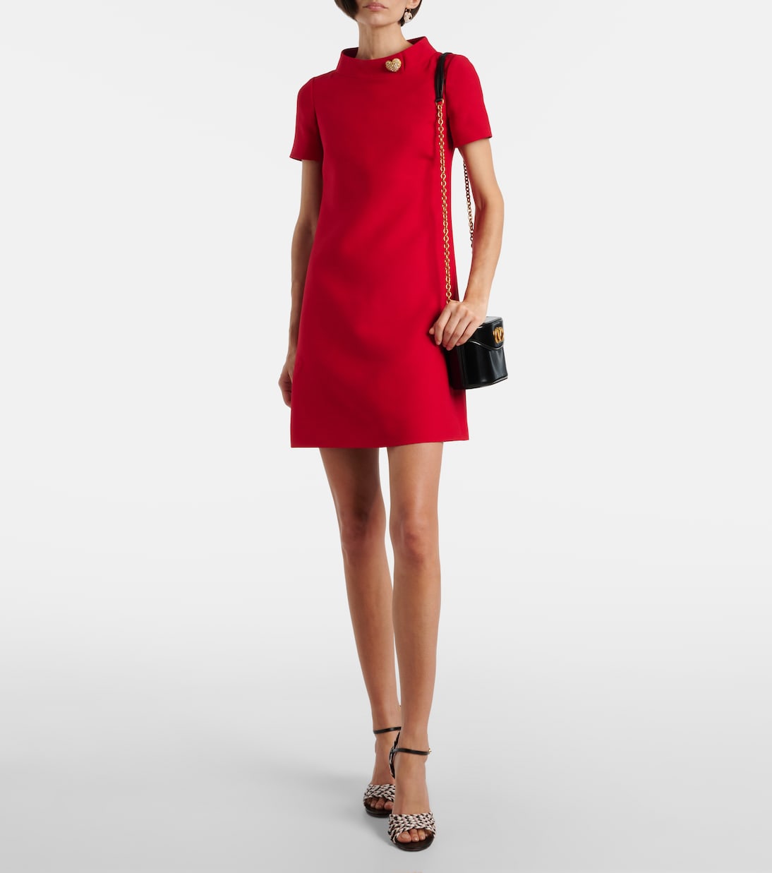 Туфли-лодочки Hi Dolly 105 с плетёным кожаным верхом Valentino Garavani, Black Mix — фото 3