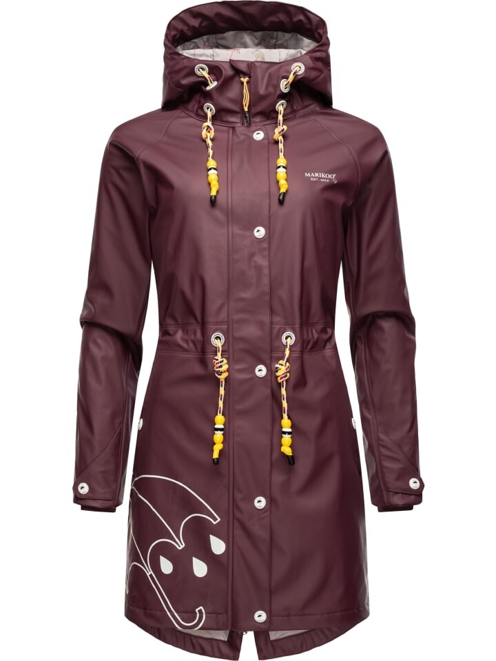 

Пальто Marikoo Dancing Umbrella, цвет wine