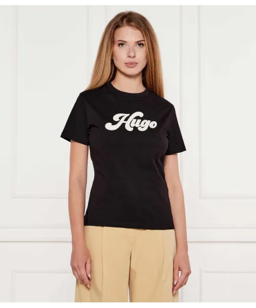 

Футболка damacia_4 Regular fit Hugo, черный