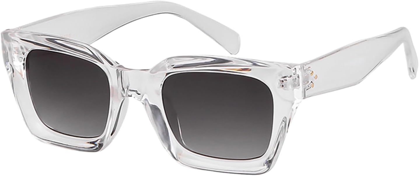 

Солнцезащитные очки с защитой UV400 | Увеличенная оправа с заклепками, градиентный цвет | для женщин и мужчин, для занятий спортом на открытом воздухе и вождения DSVIGF, 03