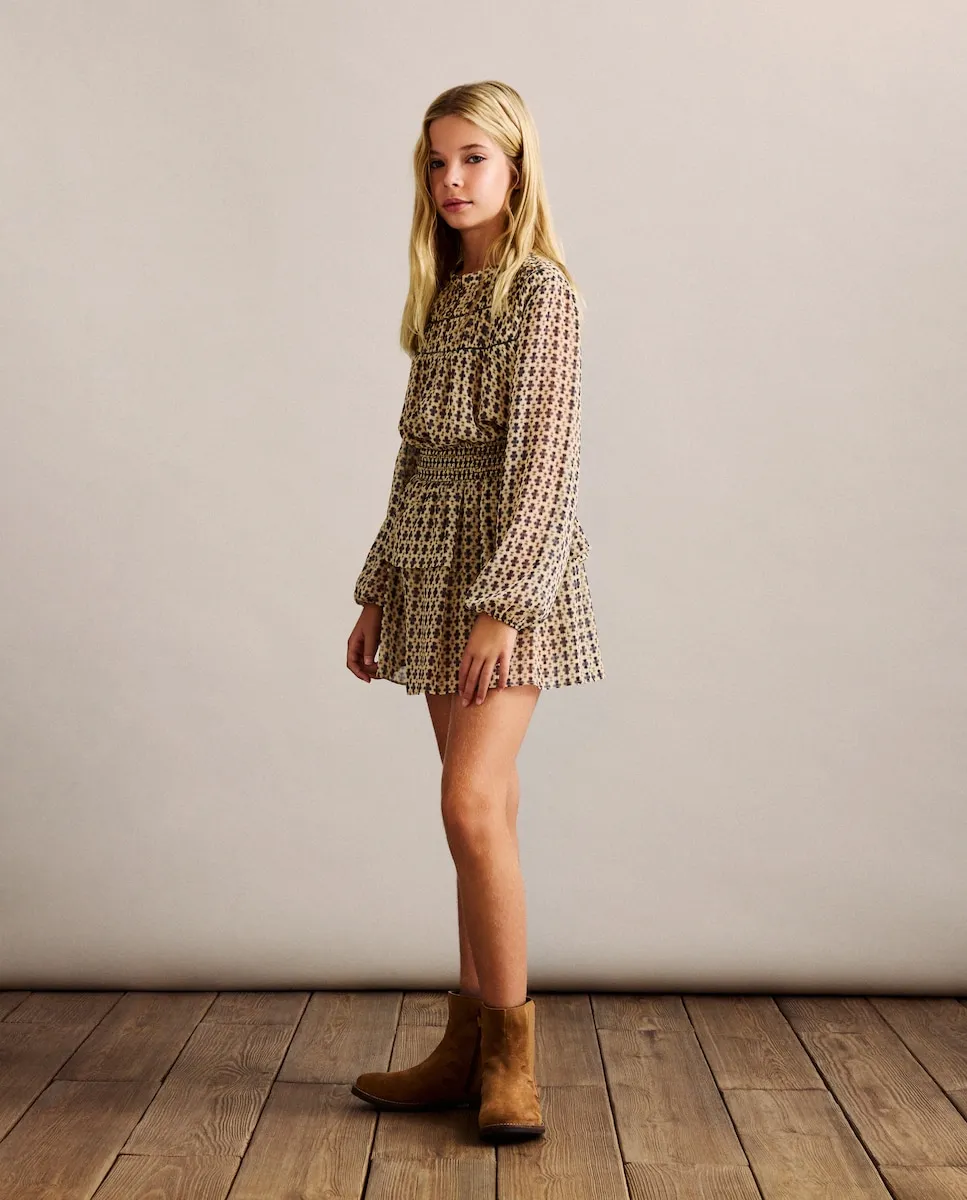 

Юбка с оборками для девочки Coconut El Corte Inglés, белый