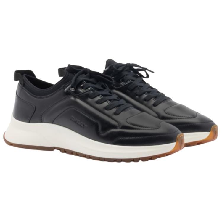 BALLY Мужские повседневные кроссовки Danyk Low Top черные — фото 4