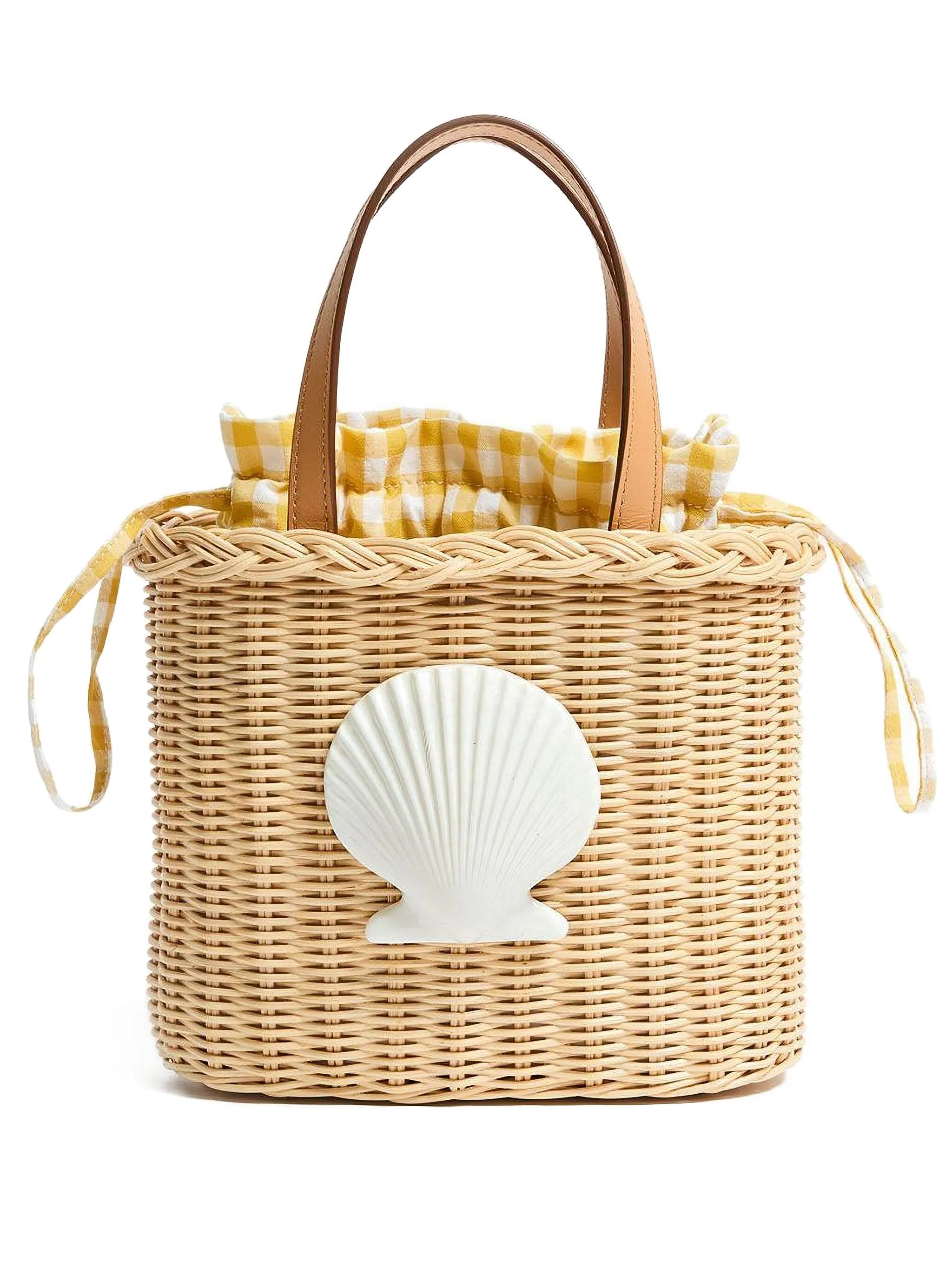 

Сумка-тоут с морским гребешком от Bea Pamela Munson, желтый