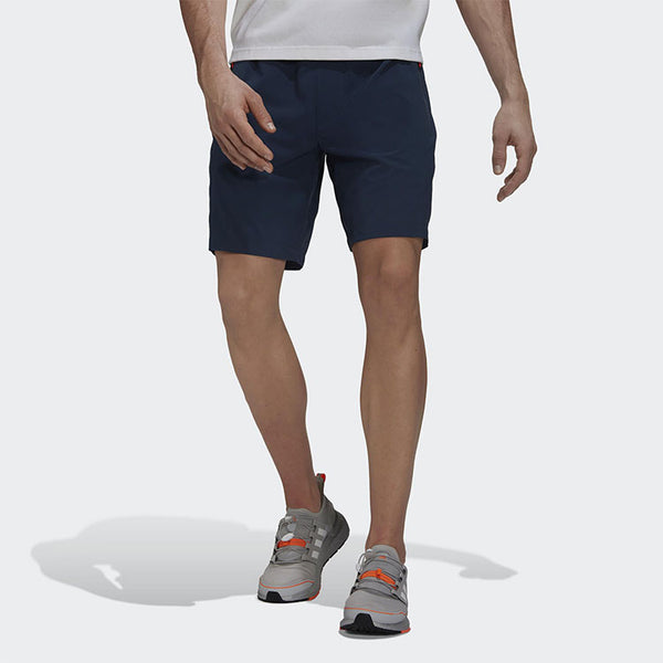 Шорты th short wv id belt sports shorts navy blue Adidas, синий — фото 2