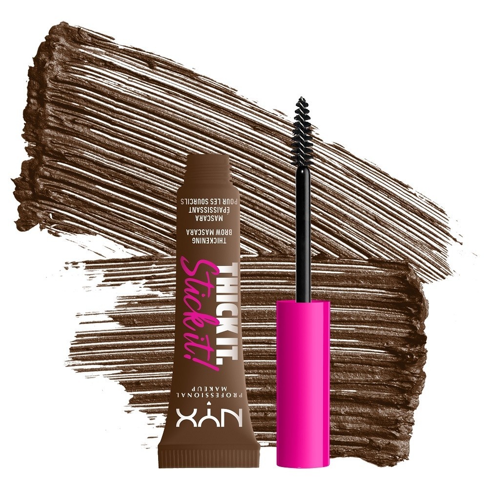 Гель или краска для бровей Nyx Professional Makeup, nr. 06 brunette, 7 мл — фото 3