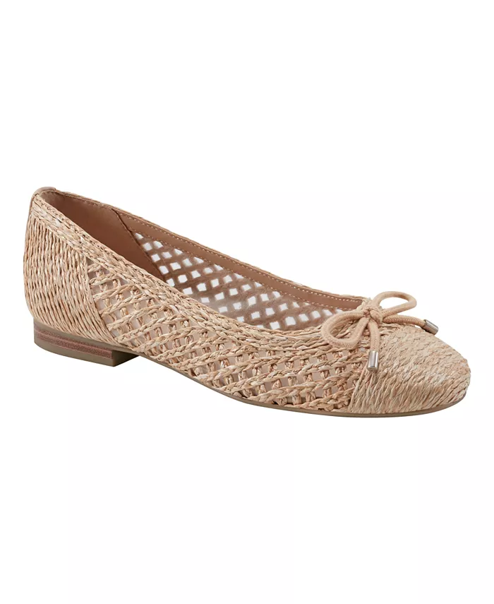 Женские балетки Marafia из ткани Bandolino, коричневый/бежевый