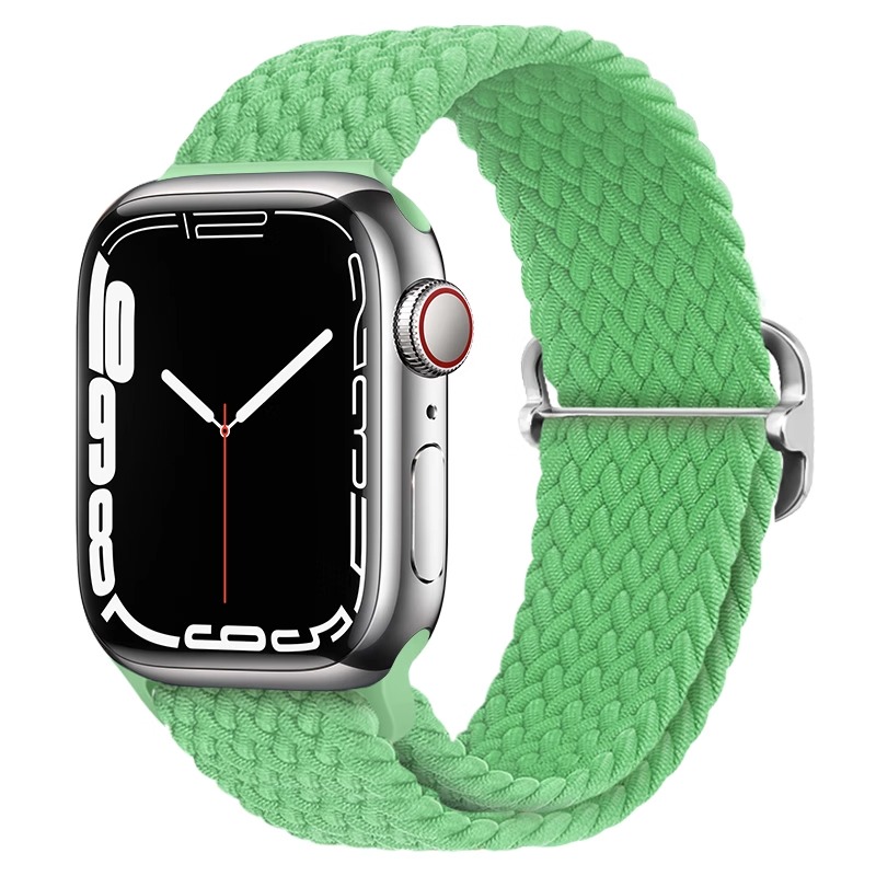 

IBOANN Часы Strap Apple Compatibility Nylon Material, Bright Green