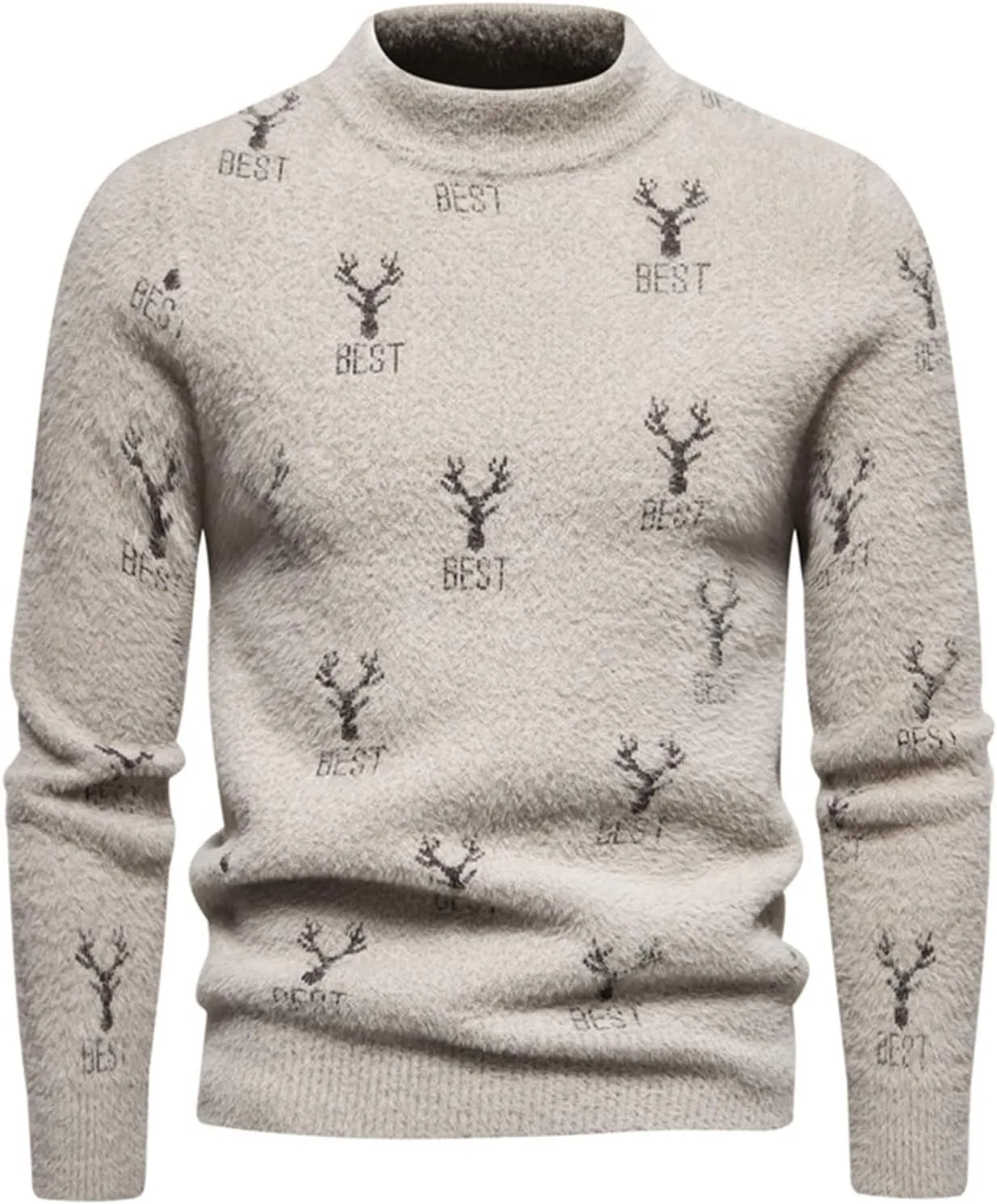 

Мужской рождественский свитер с оленем