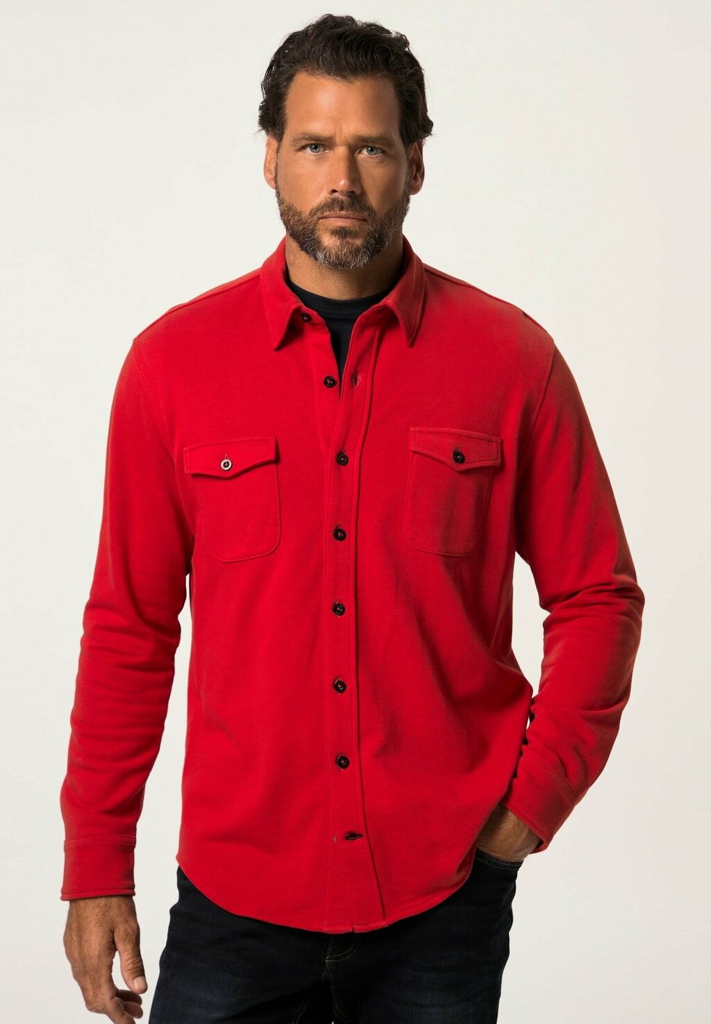 

Рубашка MODERN FIT JP1880, цвет chilli rot