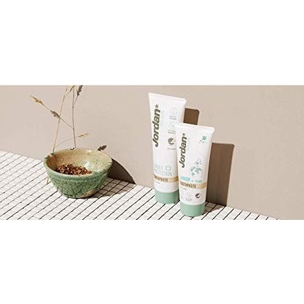 Зубная паста Green Clean Cavity Protection с фторидом 100% веганская и изготовлена из натуральных ингредиентов для взрослых Jordan — фото 3