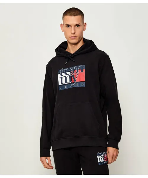 

Толстовка Regular fit Tommy Jeans, черный