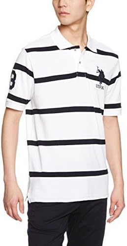 

Поло BELLUNA с крупной вышивкой, 100% хлопок, однотонный материал, планка, белый