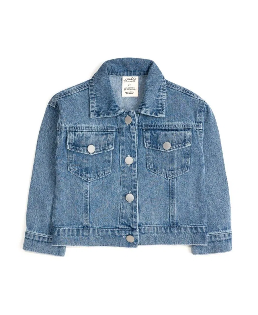 Джинсовая куртка с бантом Sweet Wink, Denim