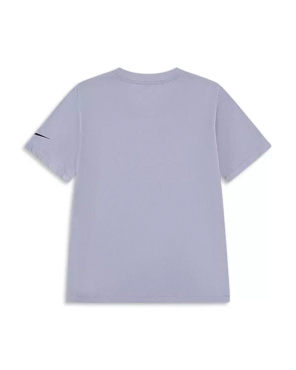 Детская футболка для мальчиков с принтом Chalky Boxy Basketball Tee Nike, Ghost — фото 2