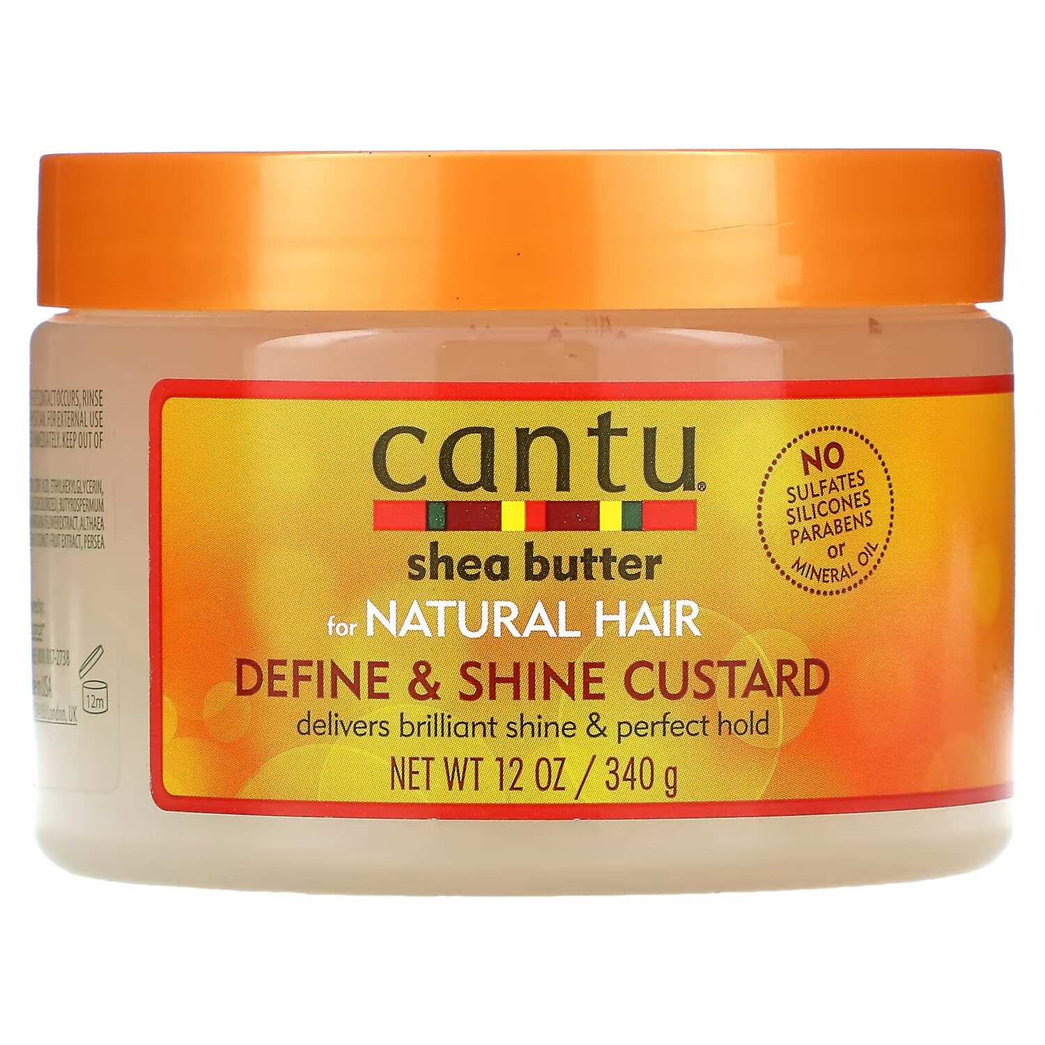 

Cantu, Масло ши для натуральных волос, заварной крем для придания блеска и придания блеска, 12 унций (340 г)