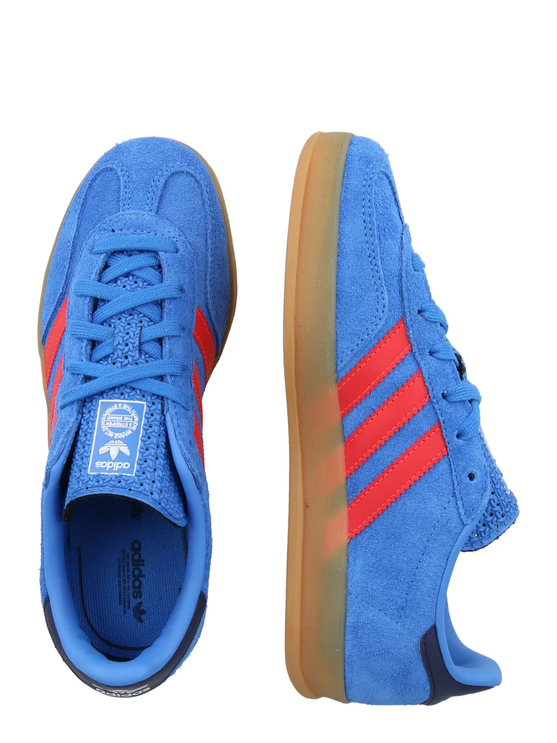 Кроссовки Adidas Originals GAZELLE синего цвета — фото 2