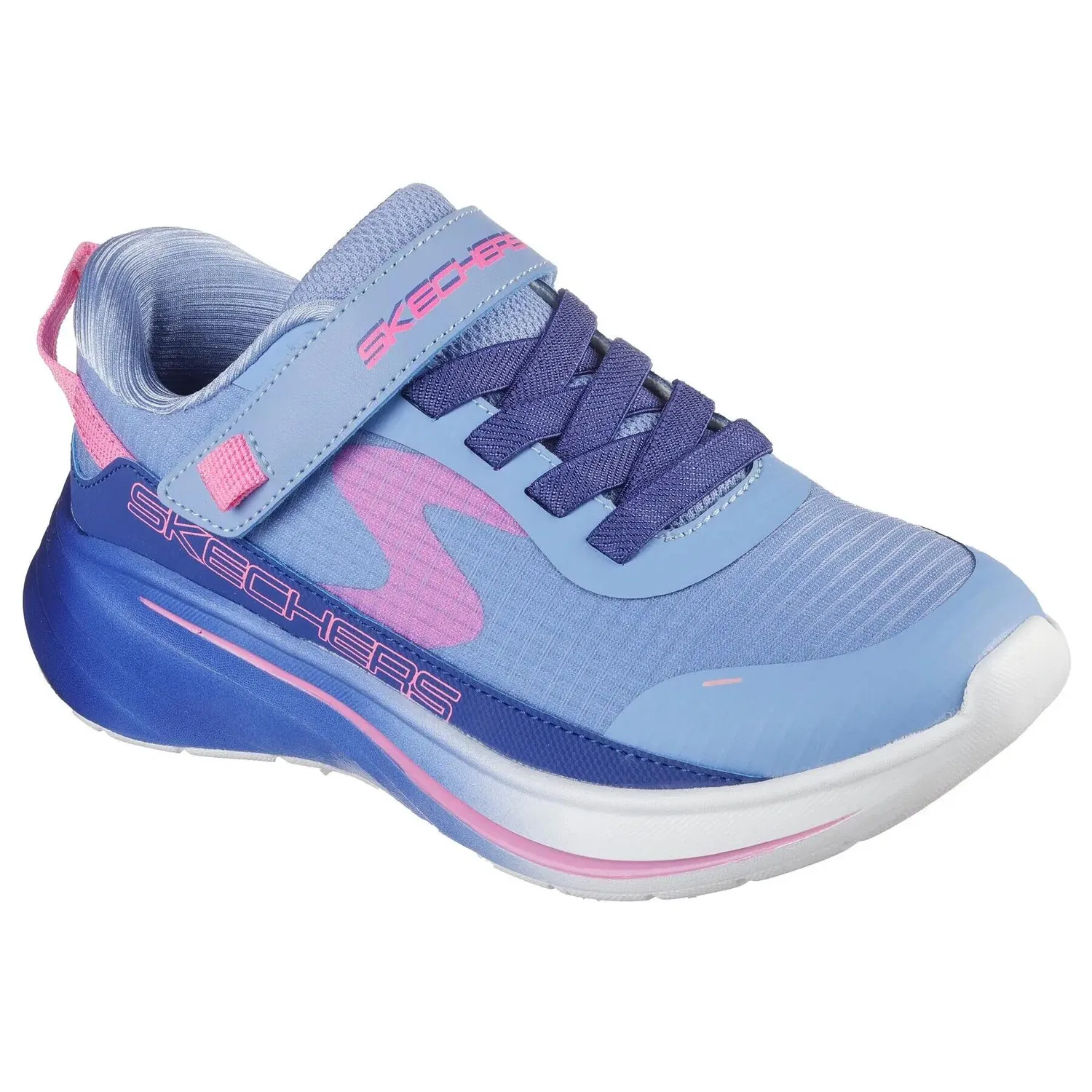 Детские кроссовки с технологией Wave 92 Skechers, Цвет BLAU — фото 3