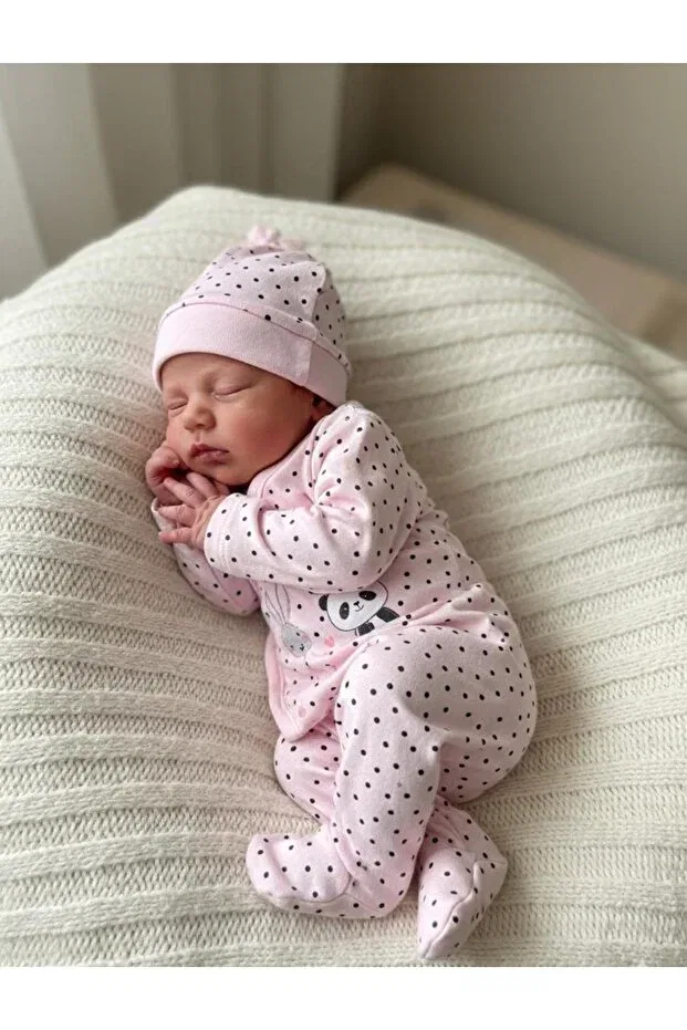 Детский комплект для новорожденных с принтом Koala Gümüş Baby, Pink — фото 2