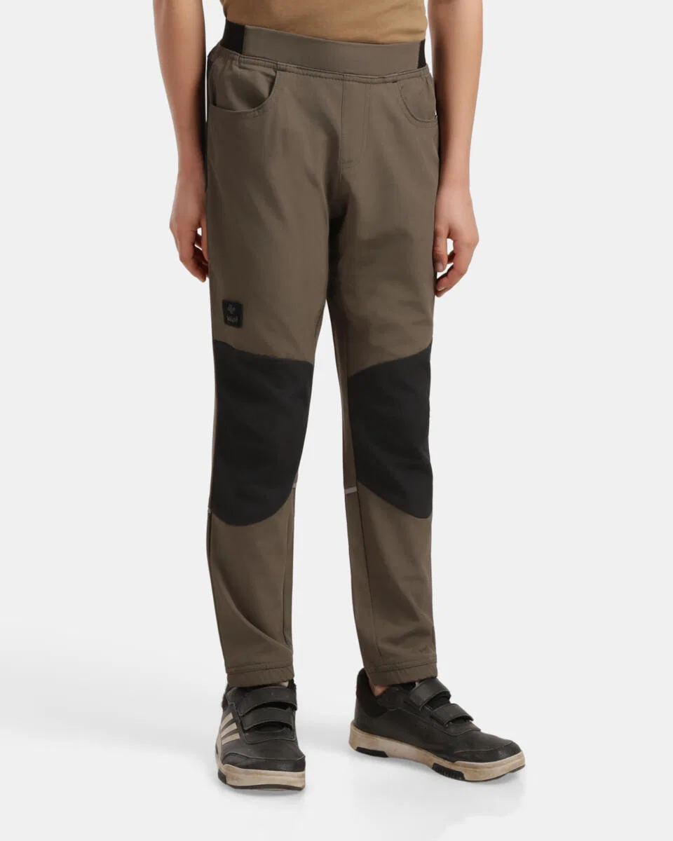 Детские outdoor-брюки с эластичным материалом KARIDO-J Kilpi, Khaki