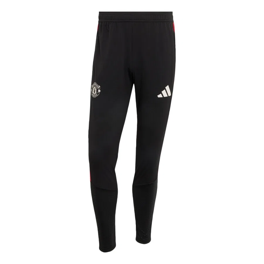 Спортивные брюки ADIDAS PERFORMANCE Slim fit 'Manchester United 26/27 Tiro' черного цвета — фото 3