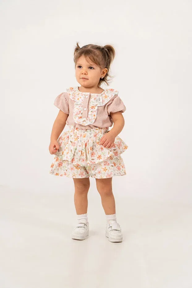 Детский комплект для девочек хлопковый Glam Jnf Kids, Rose Dry